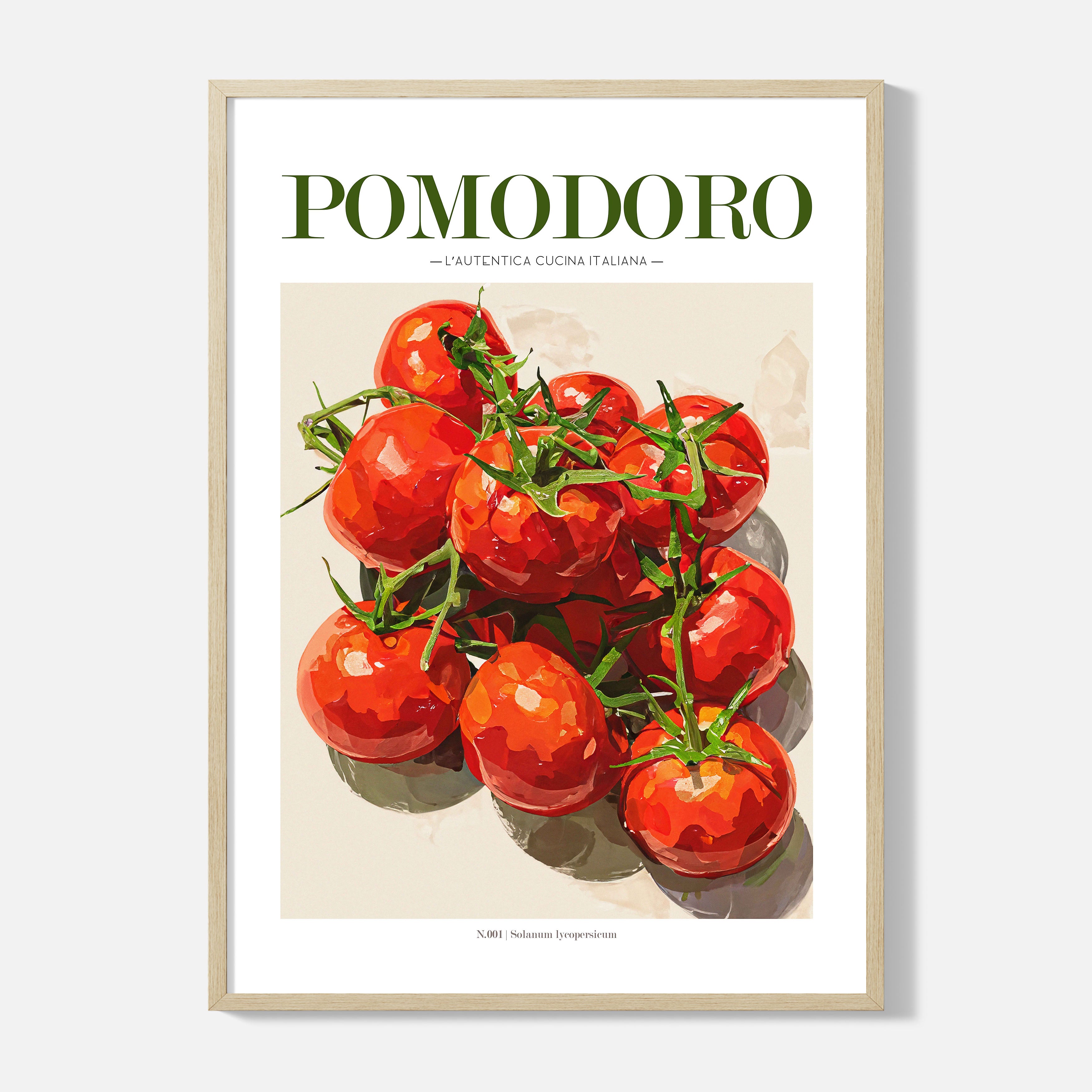 Tomato Poster - Framed