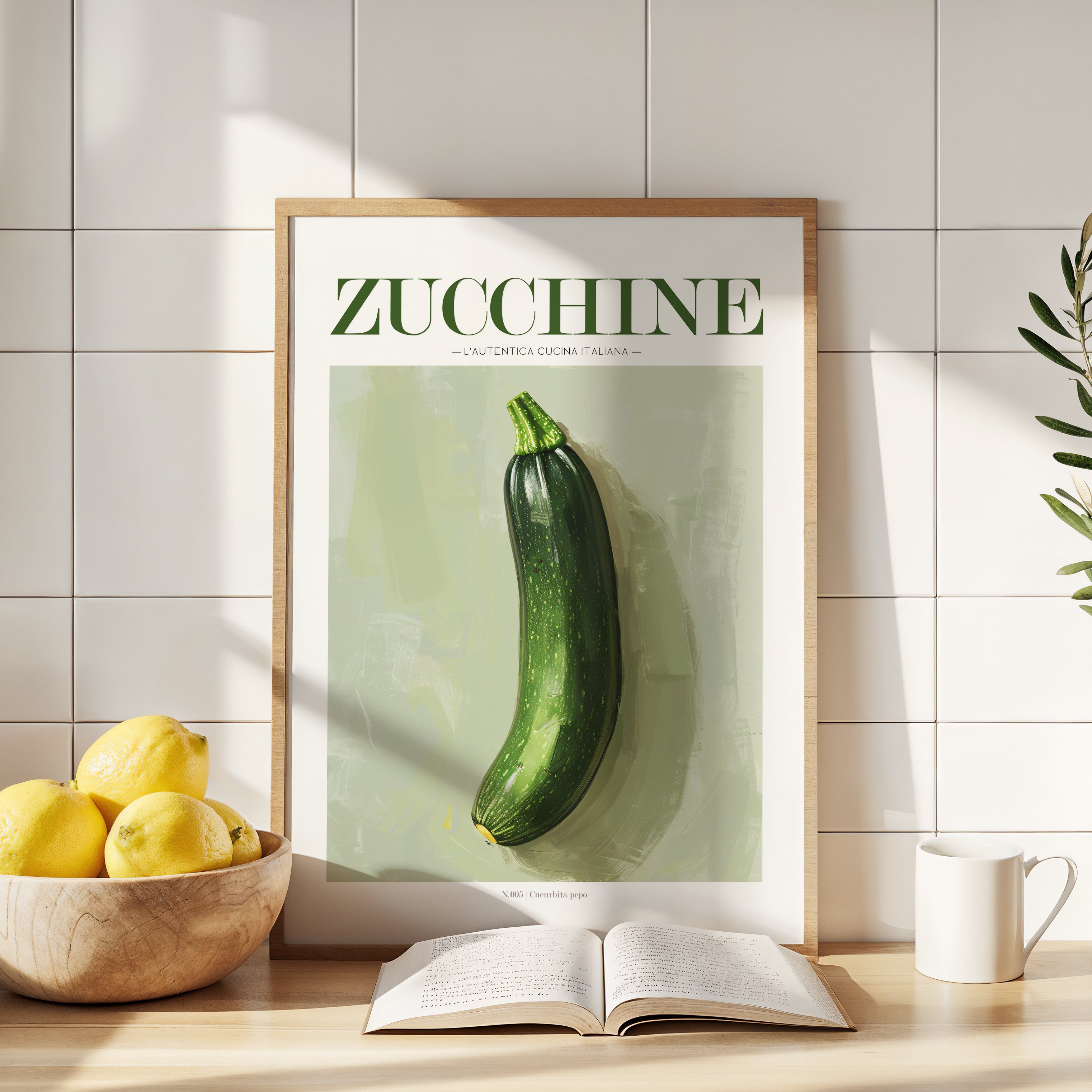 Zucchine (Green) - Wallbees Shop