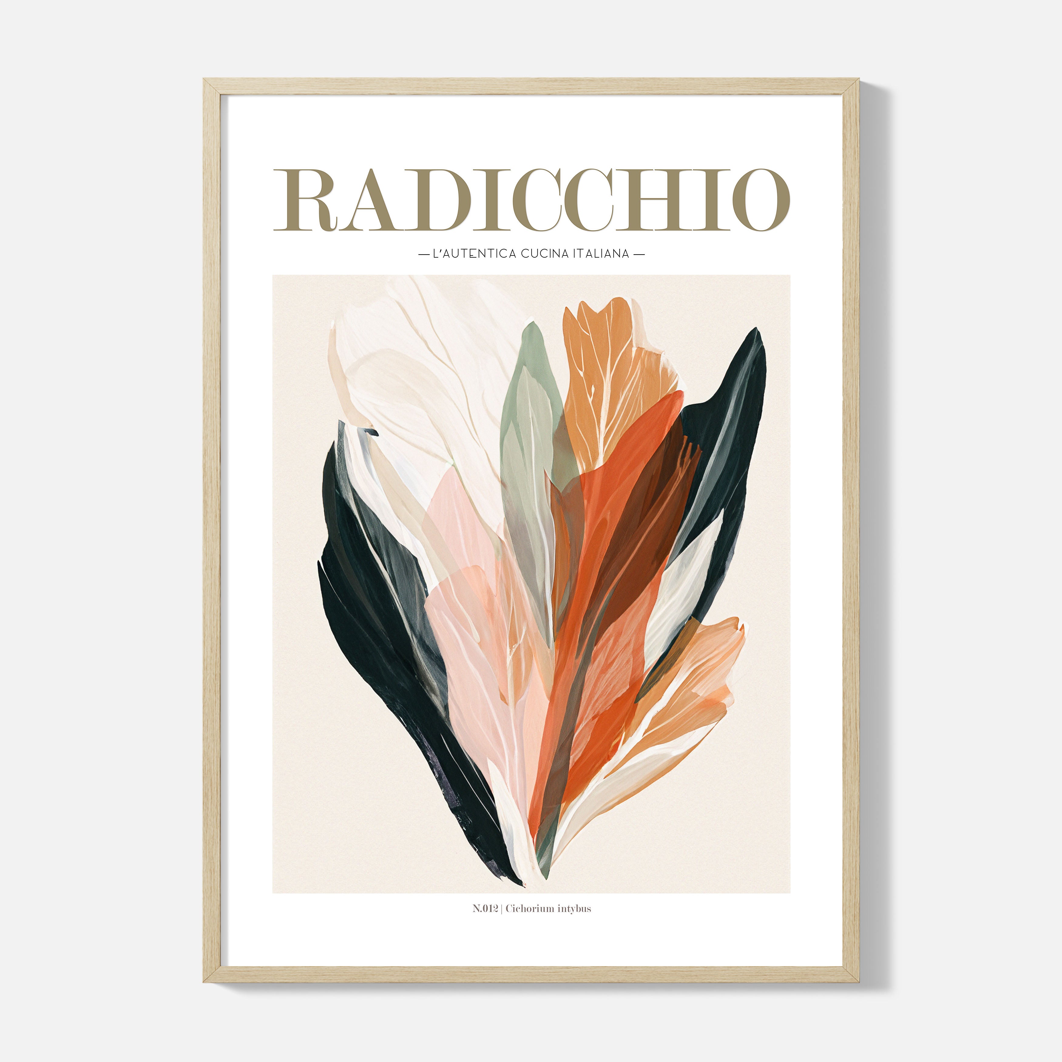 Radicchio Print - Framed