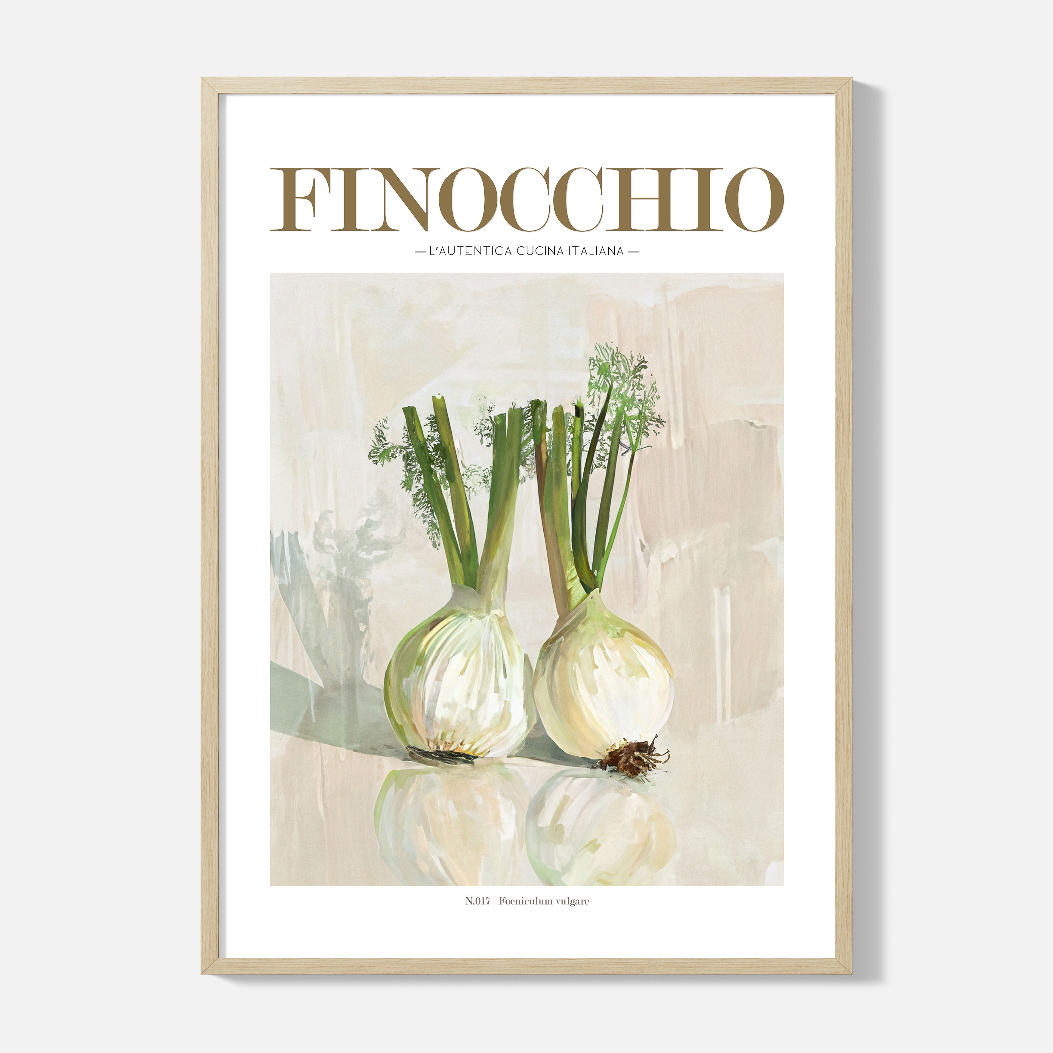 Fennel Poster - Framed