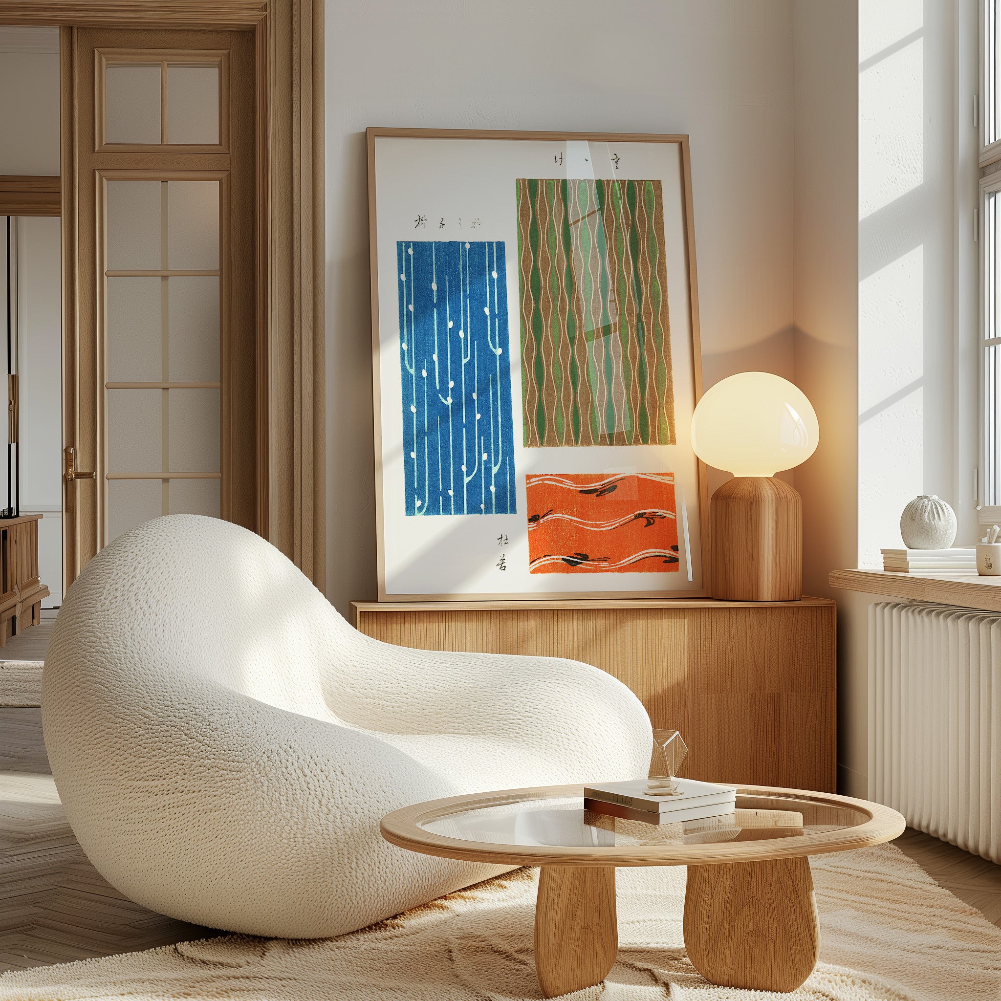 Furuya Kōrin (古谷紅麟) - Shima-Shima - Algae Poster - Room