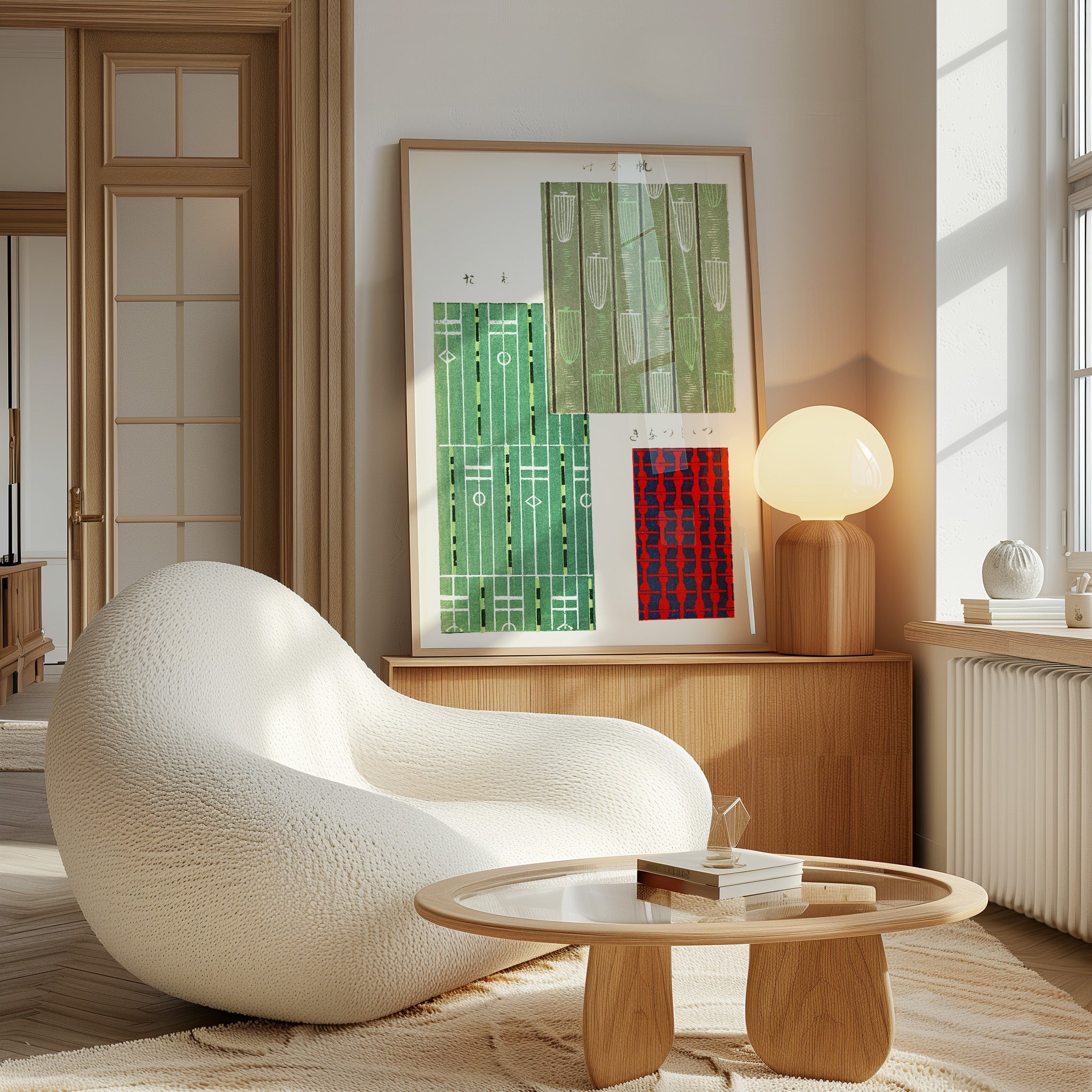Furuya Kōrin (古谷紅麟) - Shima-Shima - Field Poster - Room
