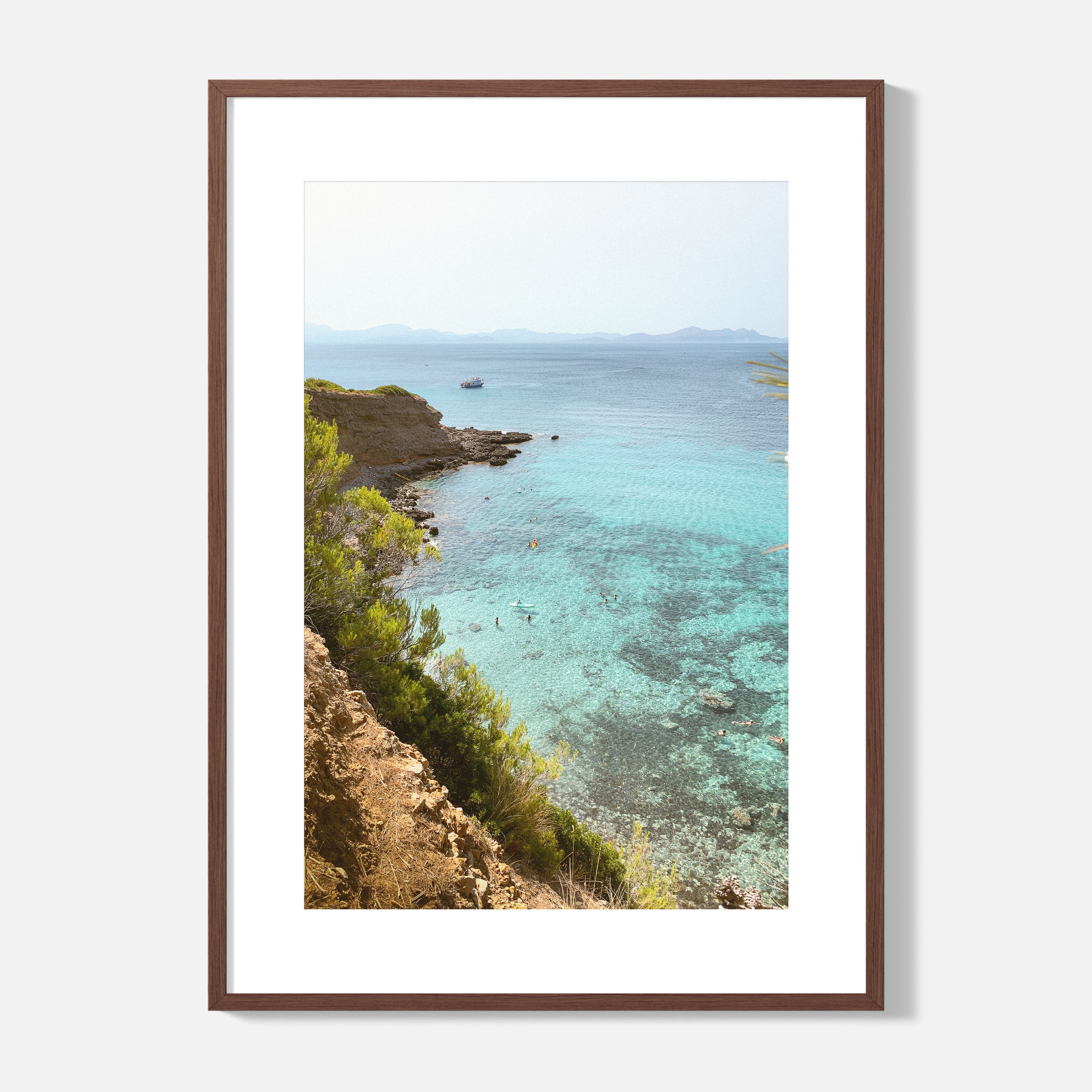 Cala Na Clara Beach - Mallorca - Spain - Photography Print - Framed