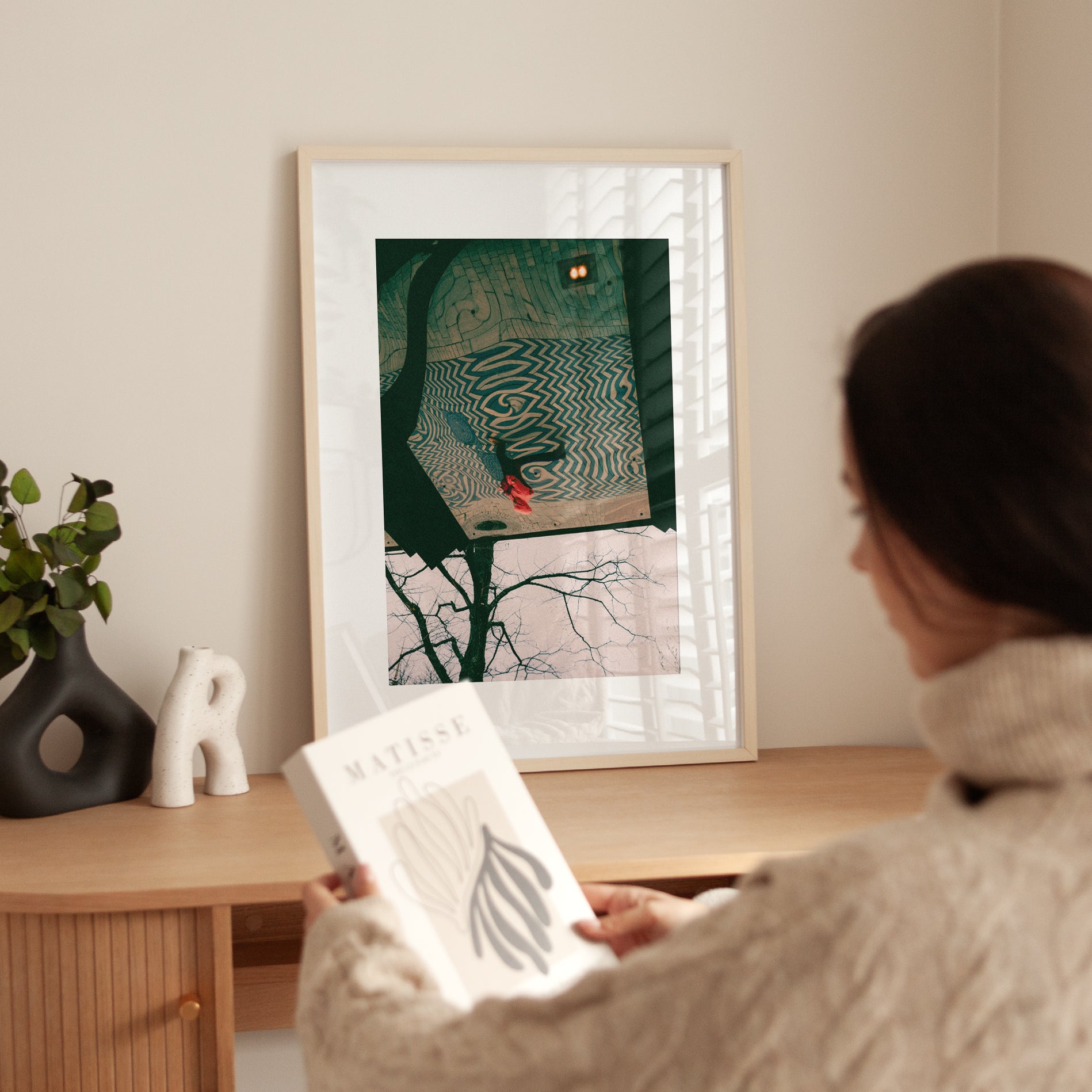 jo - @dmjoao - Die Andere Seite - Photography Print - Framed - Person