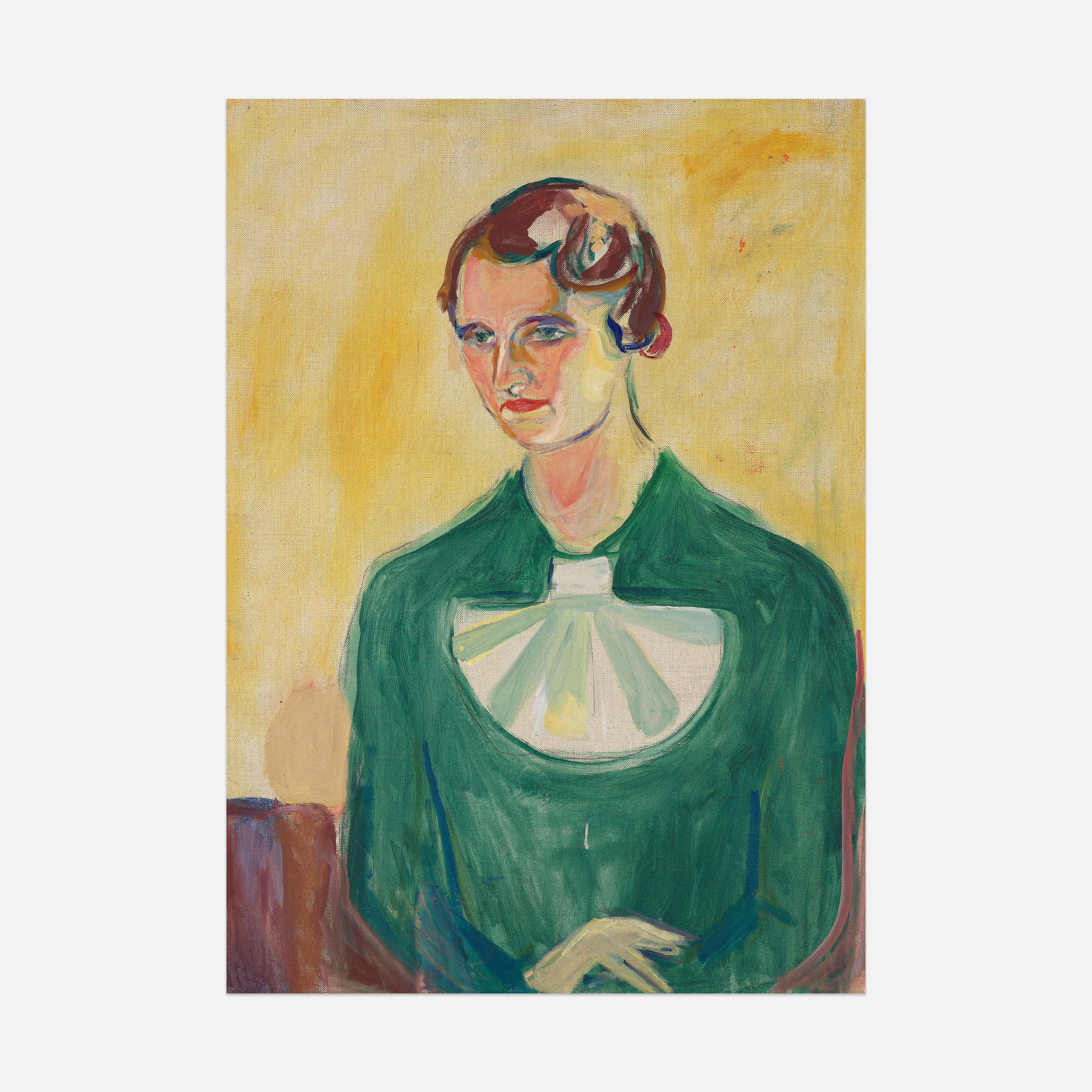 Edvard Munch - Annie Stenersen Print - Front - Wallbees Shop