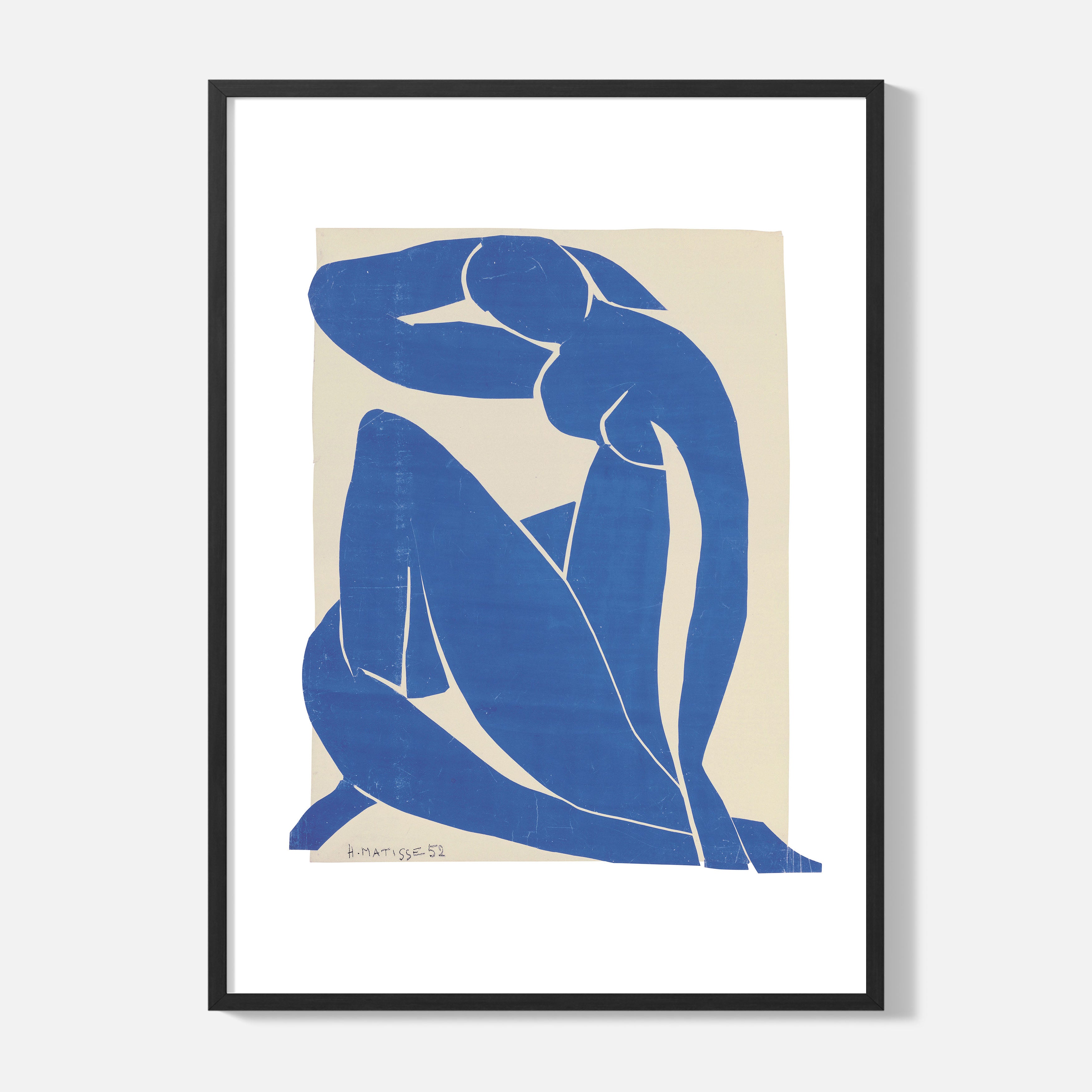 Henri Matisse - Blue Nude II - Framed