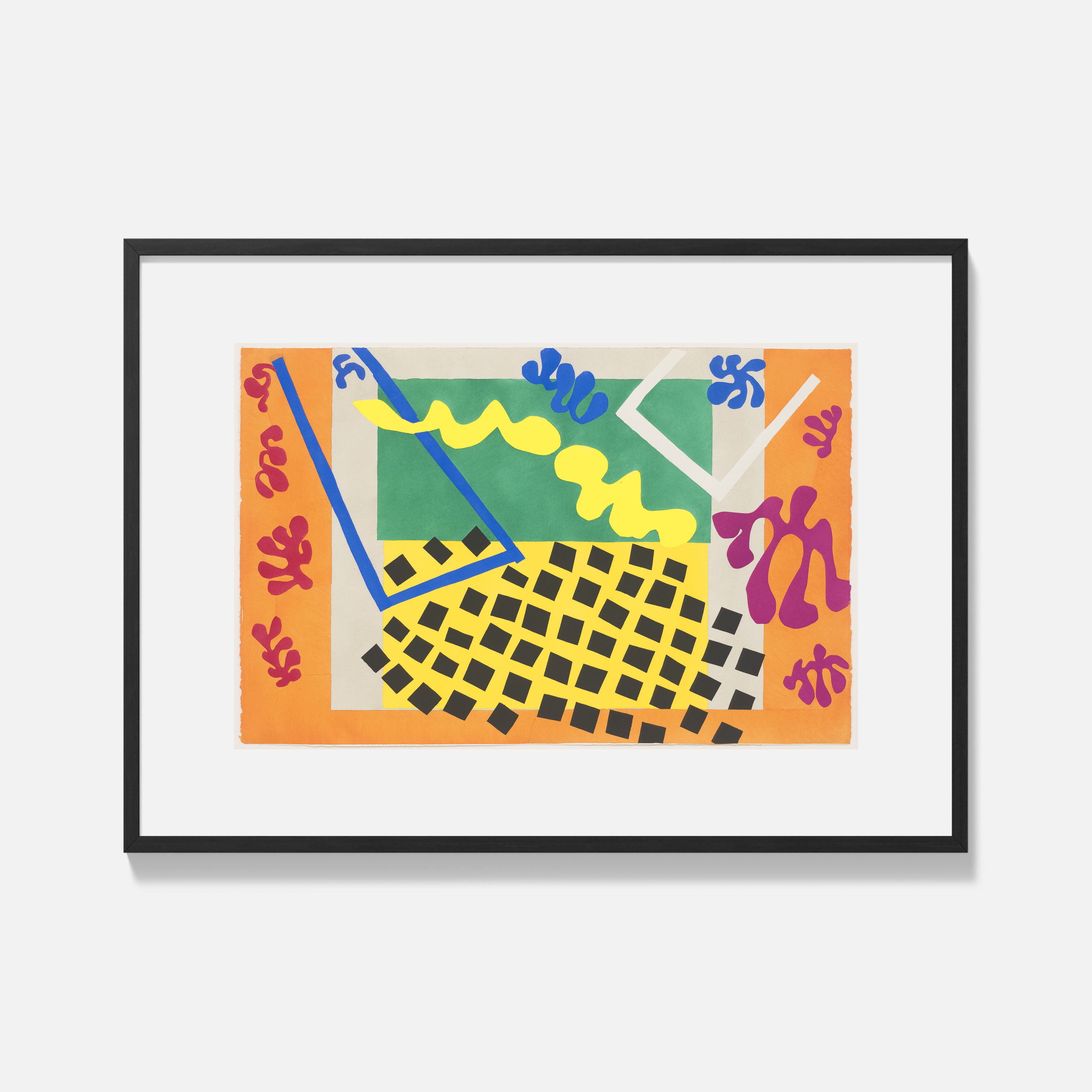 Henri Matisse - The Codomas (Jazz) - Framed