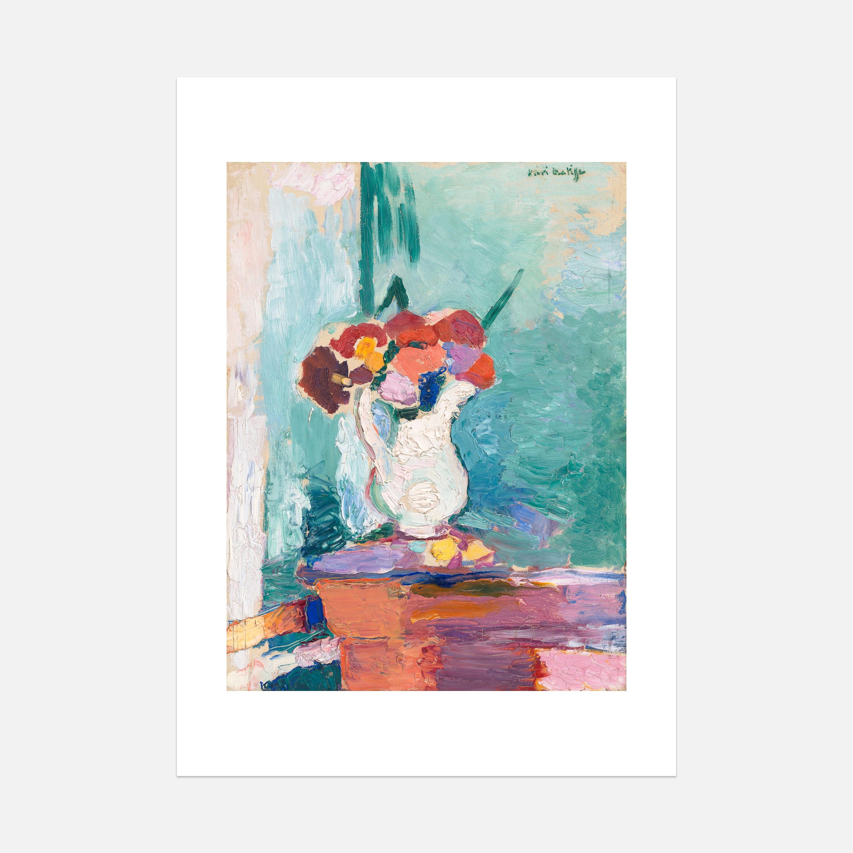 Henri Matisse - Flowers (1907) Print - Unframed
