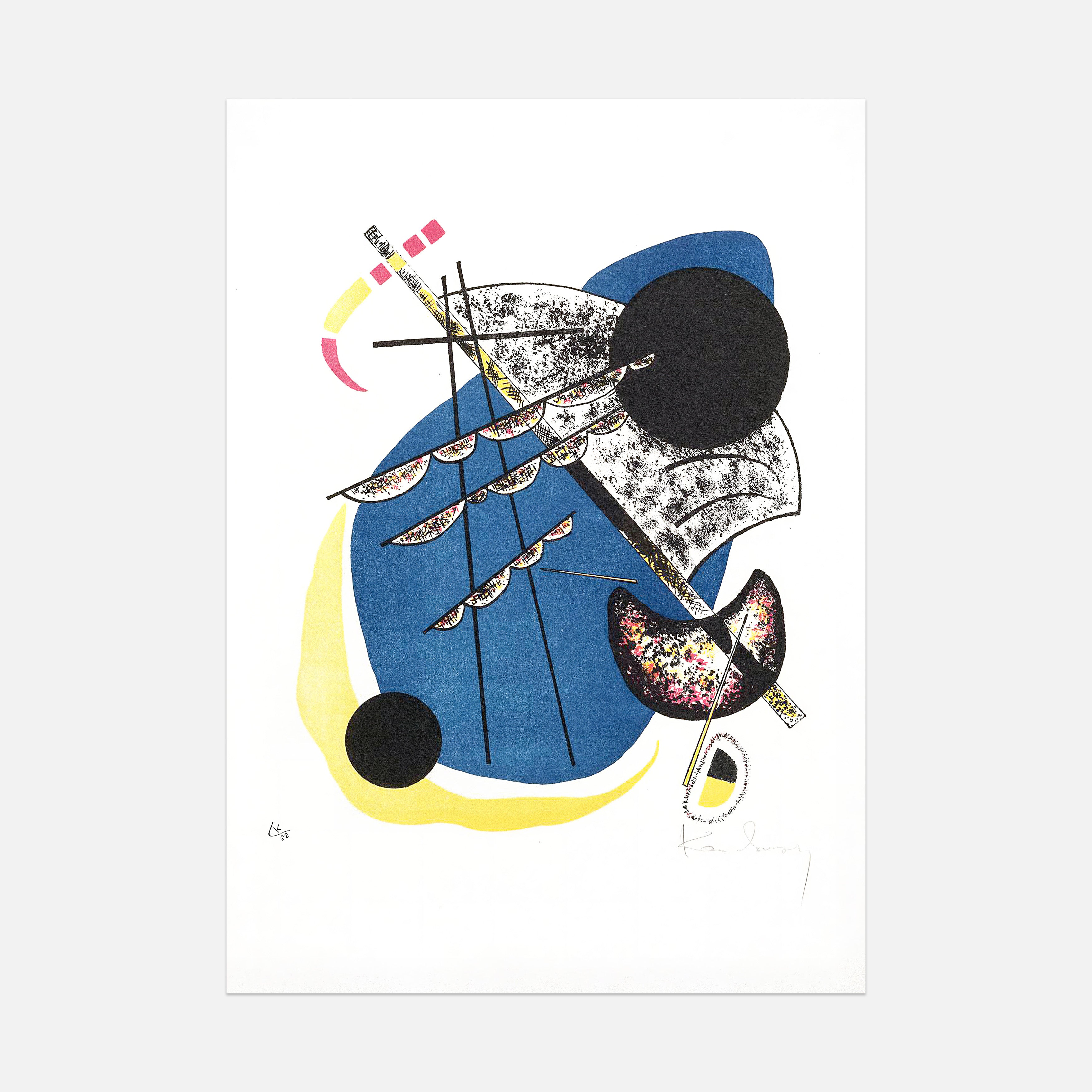 Wassily Kandinsky - Small Worlds (Kleine Welten) - Planche II - Unframed Poster