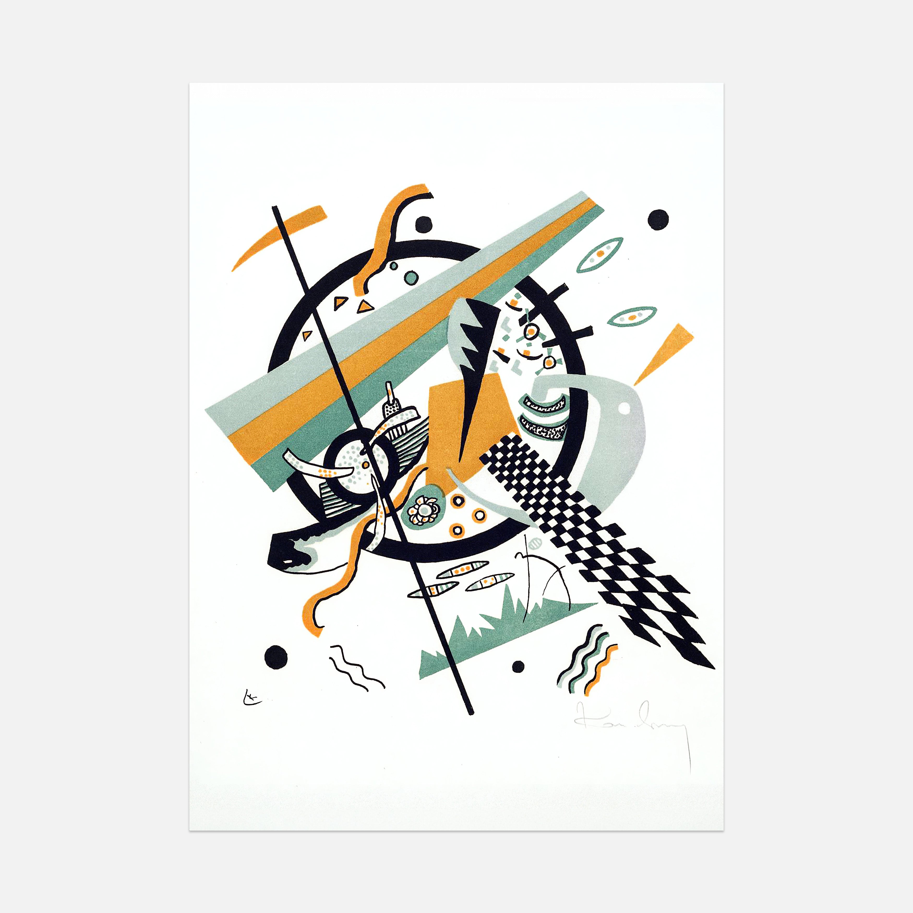 Wassily Kandinsky - Small Worlds (Kleine Welten) - Planche IV - Unframed Poster