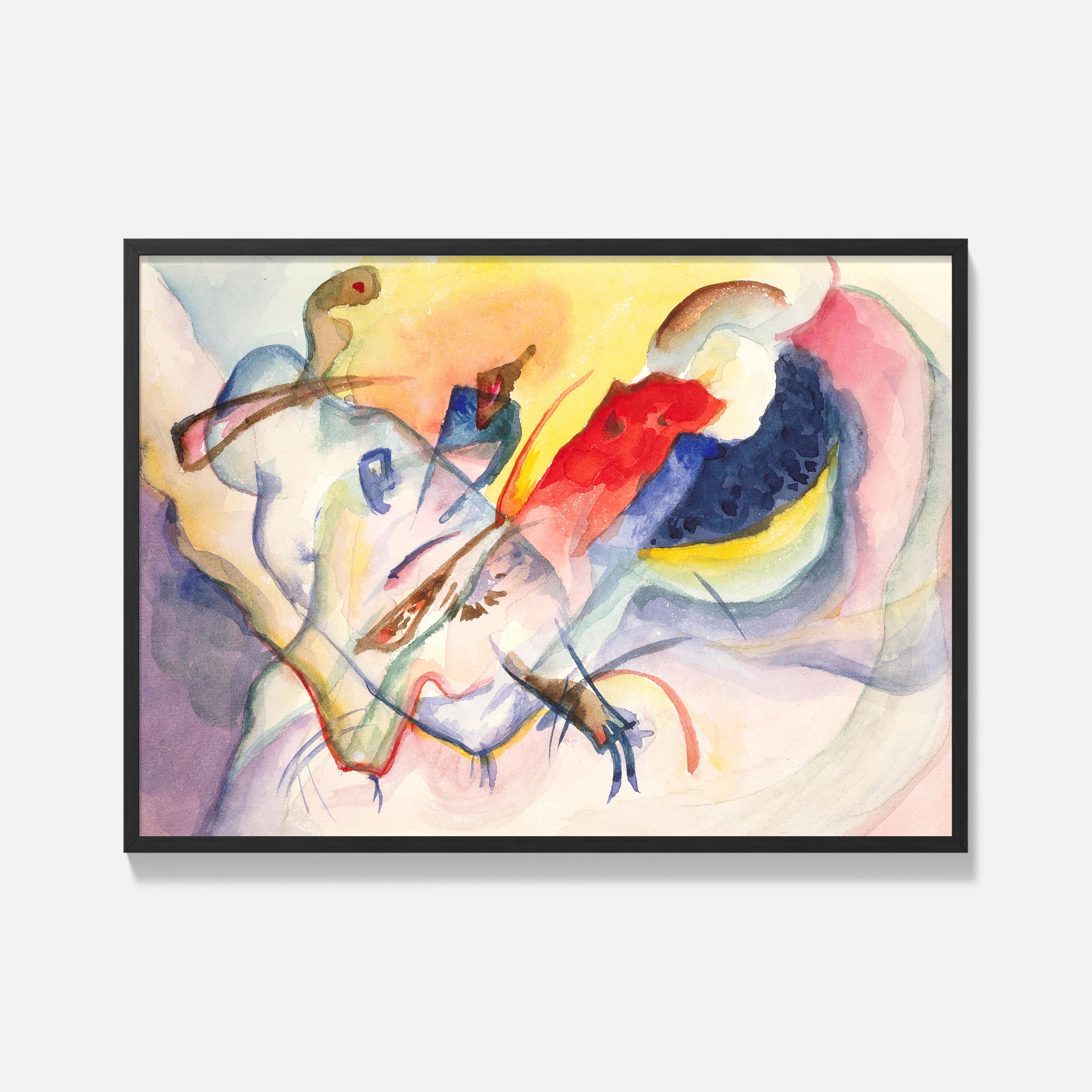 Wassily Kandinsky - Sans Titre - Framed Poster