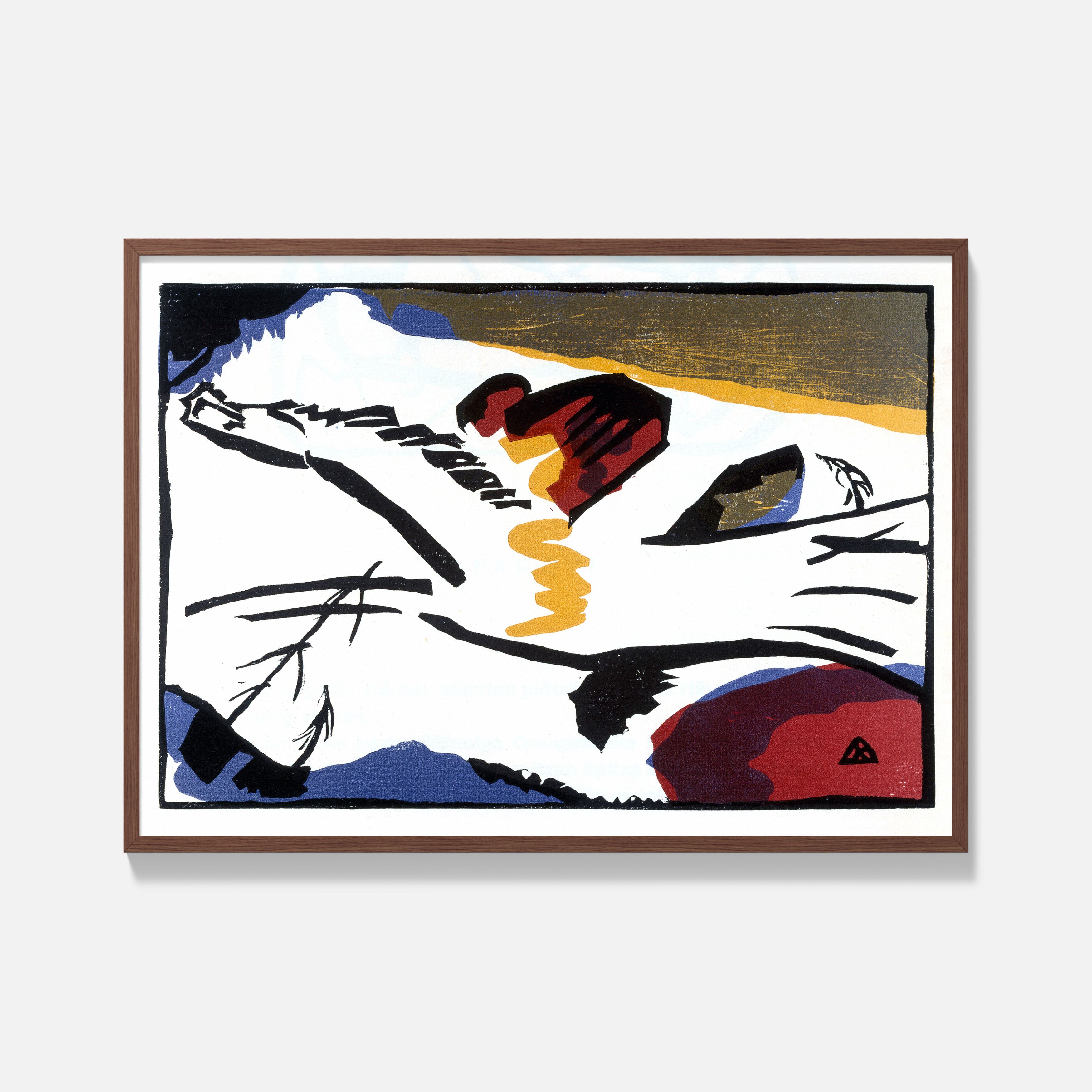 Wassily Kandinsky - Lyrical - Framed Poster
