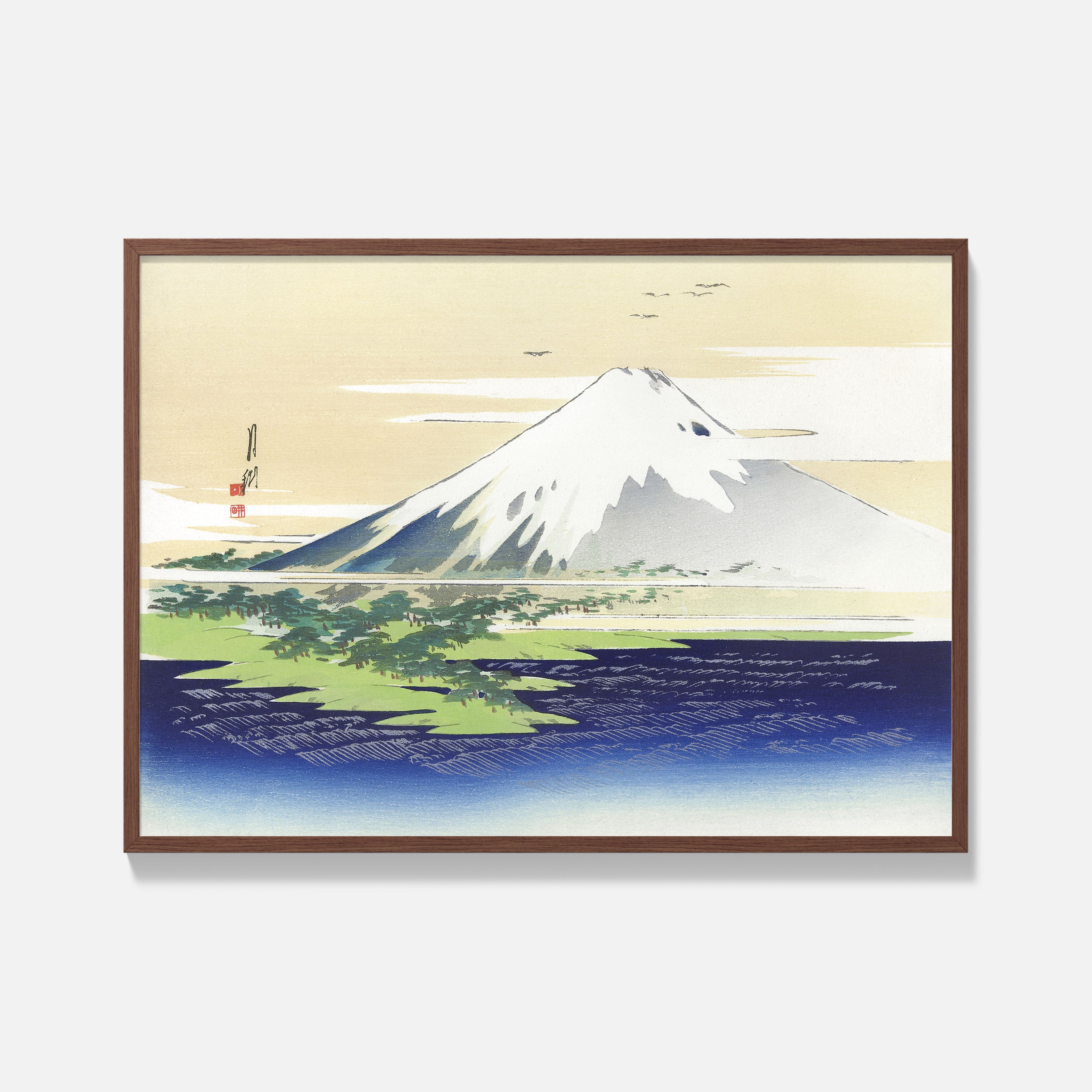 Ogata Gekko - Fuji - Framed Poster