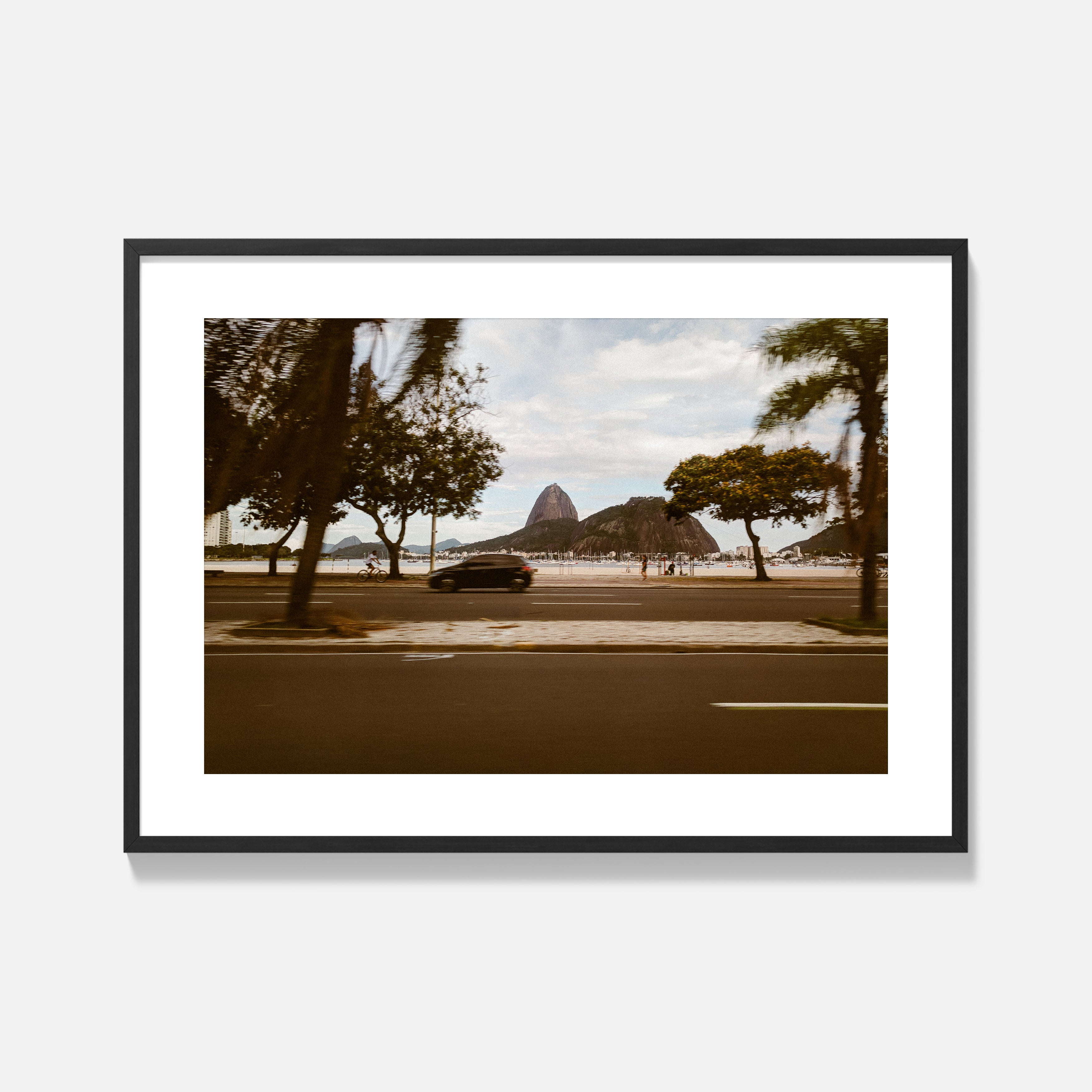 Rio de Janeiro Sugar Load Photography Print - Framed