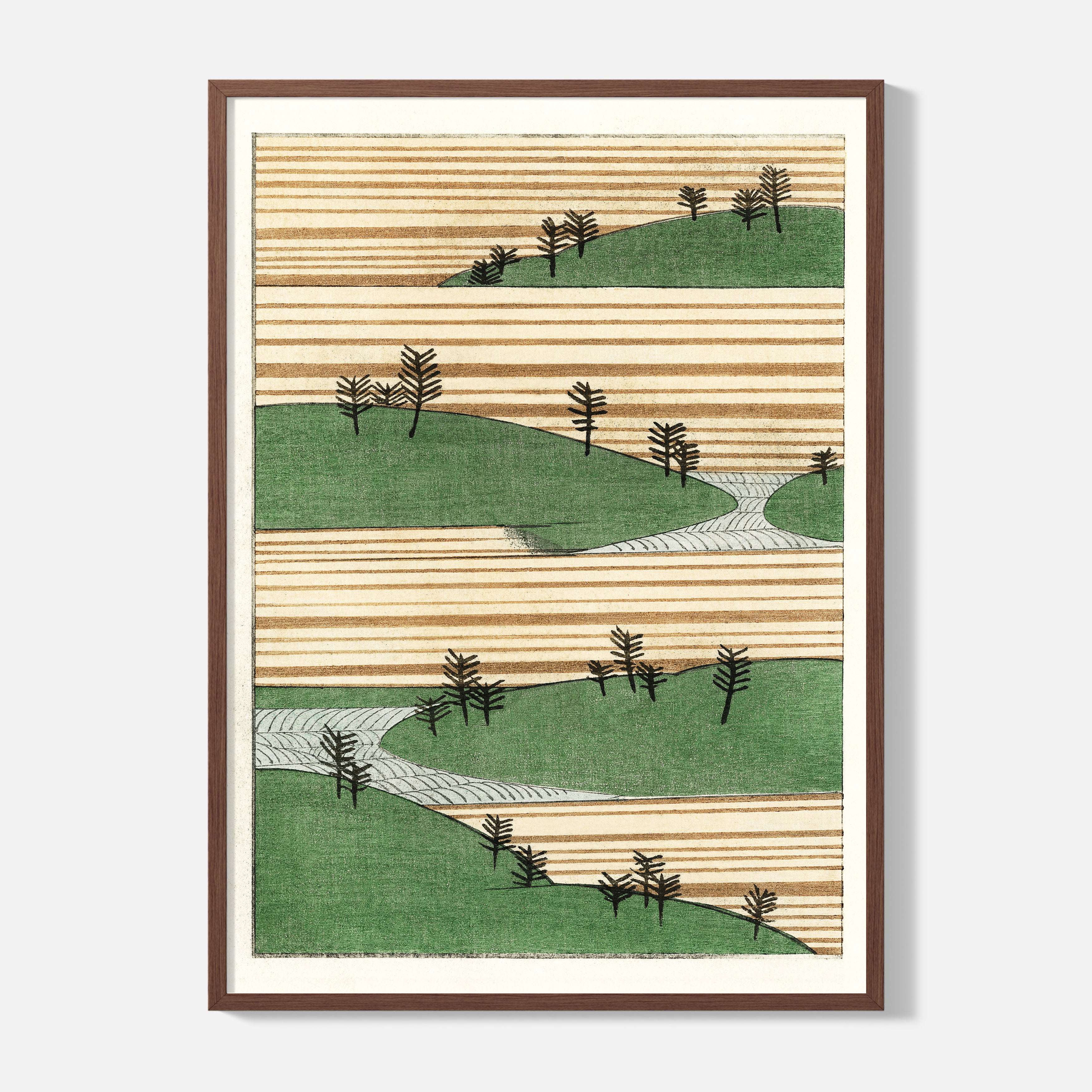 Shin Bijutsukai - Forest - Framed Poster