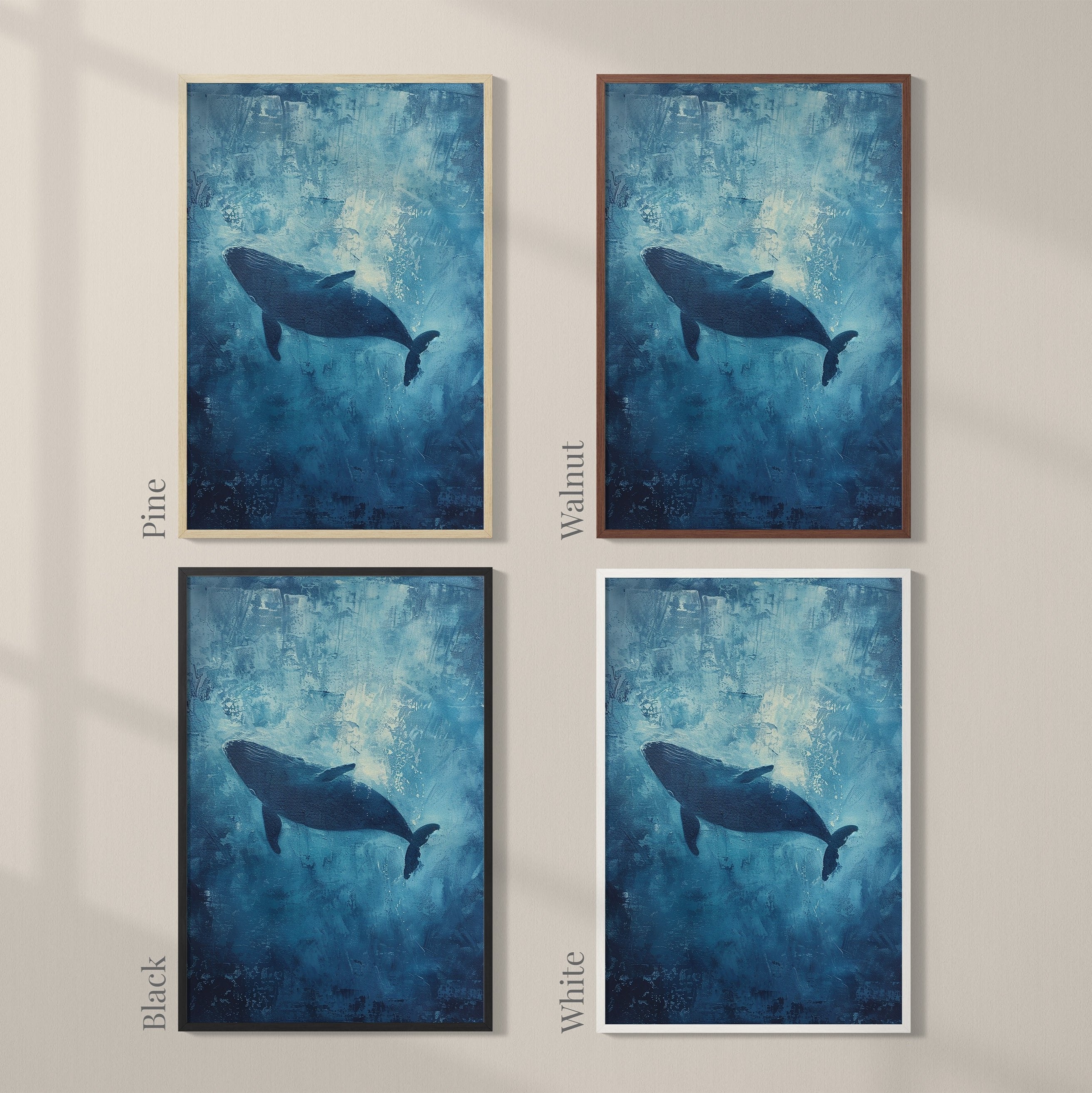 Blue Whale - Wallbees Shop