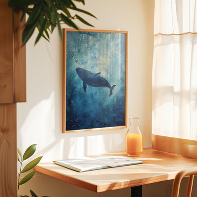 Blue Whale - Wallbees Shop