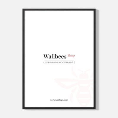 Black Wood Frame - Wallbees Shop - Standalone Frame