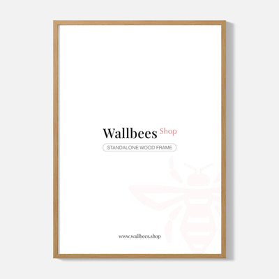 Standalone Oak Wood Frame
