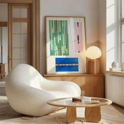 Furuya Kōrin (古谷紅麟) - Shima-Shima - Candles Poster - Room