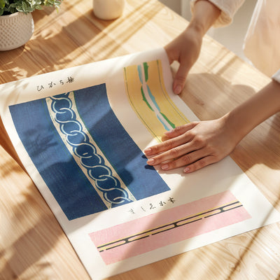 Furuya Kōrin (古谷紅麟) - Shima-Shima - Chain Poster - Paper