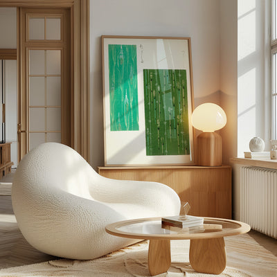 Furuya Kōrin (古谷紅麟) - Shima-Shima - Rice Poster - Room