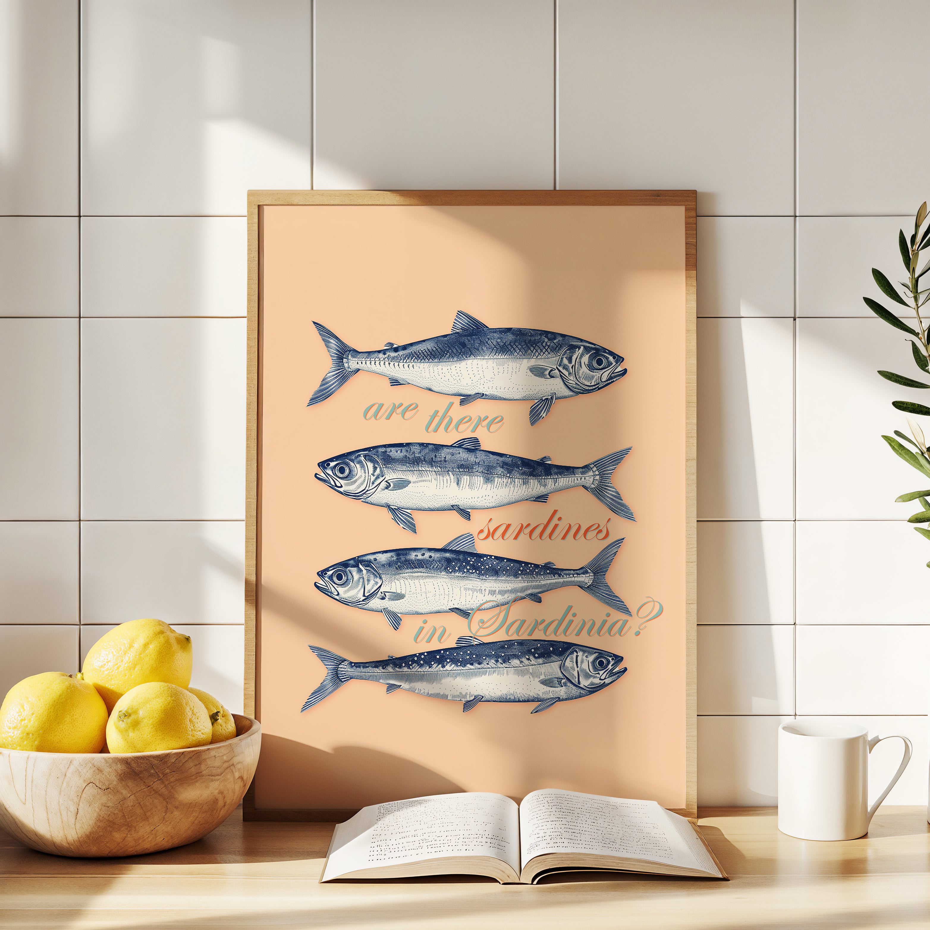 Sardines in Sardinia - Wallbees Shop