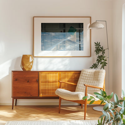 jo - @dmjoao - Oben - Photography Print - Framed Living Room