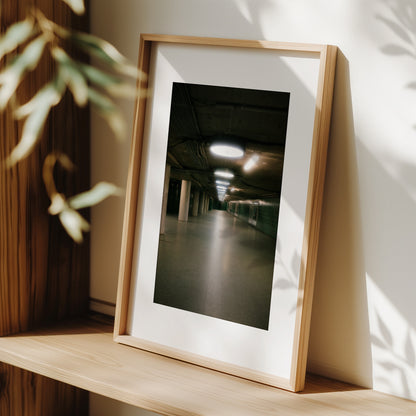 jo - @dmjoao - U-Bahn Portrait - Photography Print - Framed Room