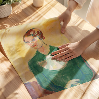 Edvard Munch - Annie Stenersen Paper Print - Front - Wallbees Shop