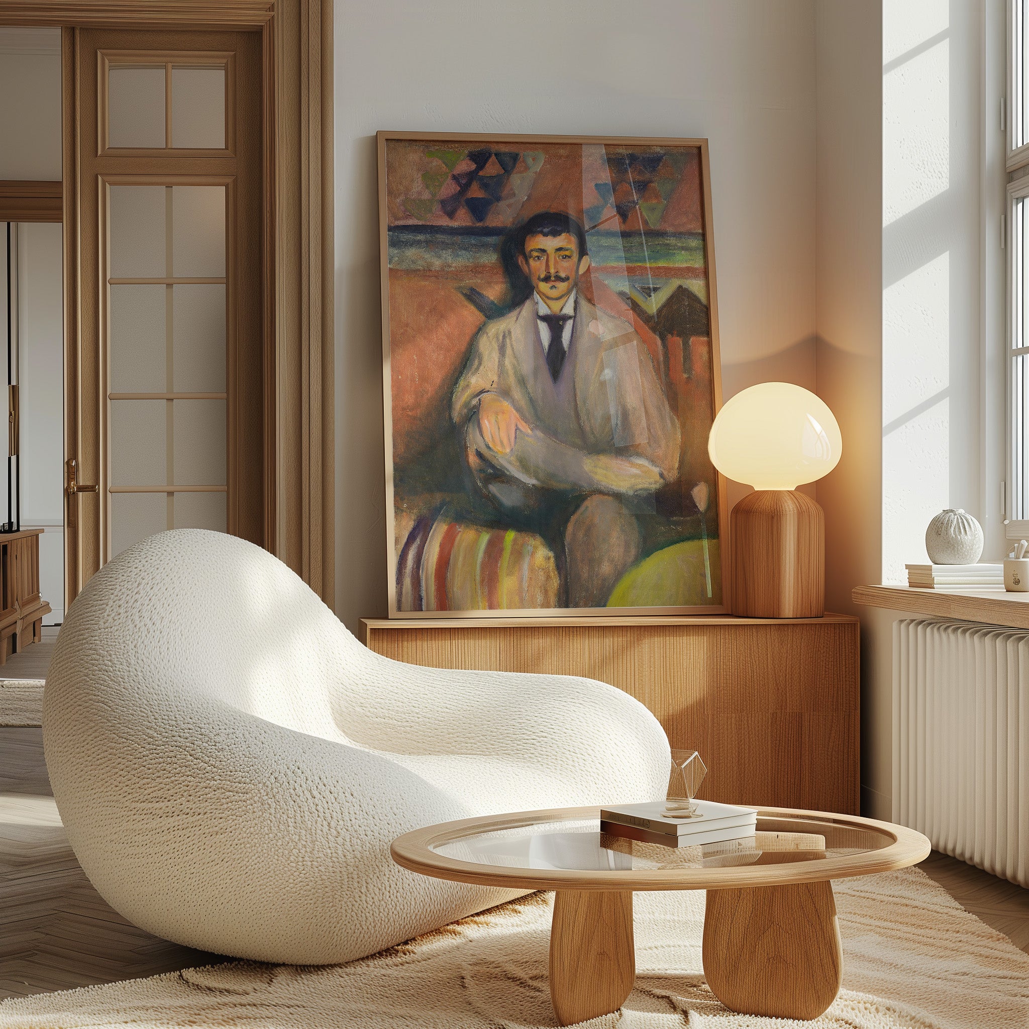 Edvard Munch - Jacob Bratland Framed Print - Living Room - Wallbees Shop