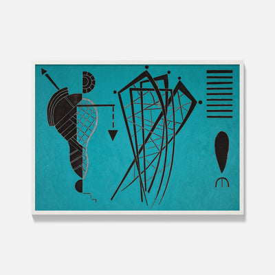 Wassily Kandinsky - Peinture Inachevée - Framed Poster