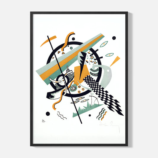 Wassily Kandinsky - Small Worlds (Kleine Welten) - Planche IV - Framed Poster