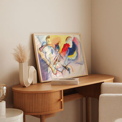 Wassily Kandinsky - Sans Titre - Framed Poster - Bedroom