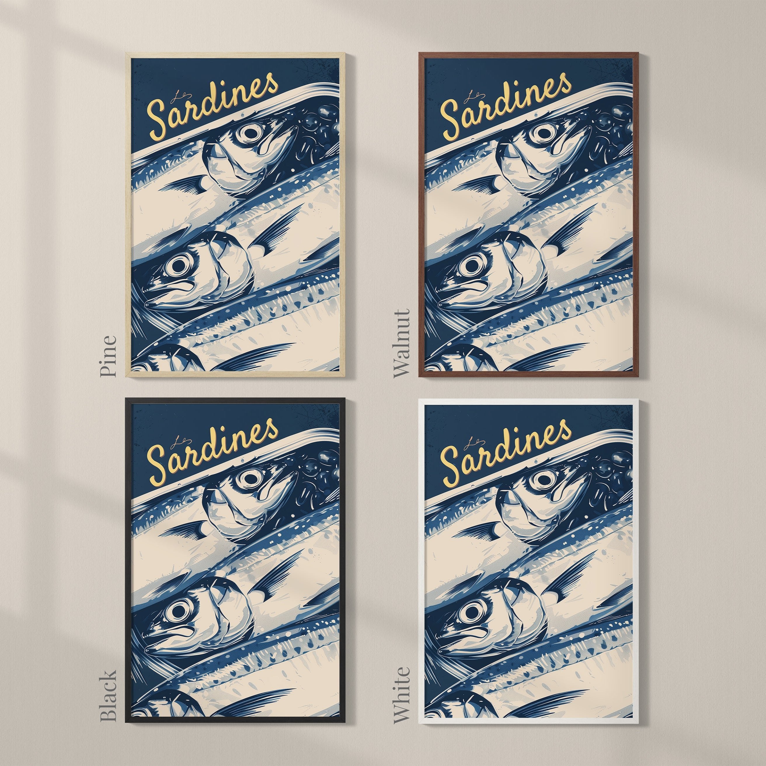 Les Sardines - Wallbees Shop