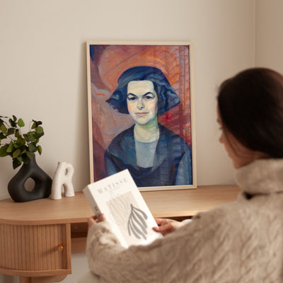 Marion Beckett - Theresa Helburn - Framed Poster - Bedroom