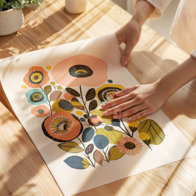 Flower Market (Pink) - Wallbees Shop